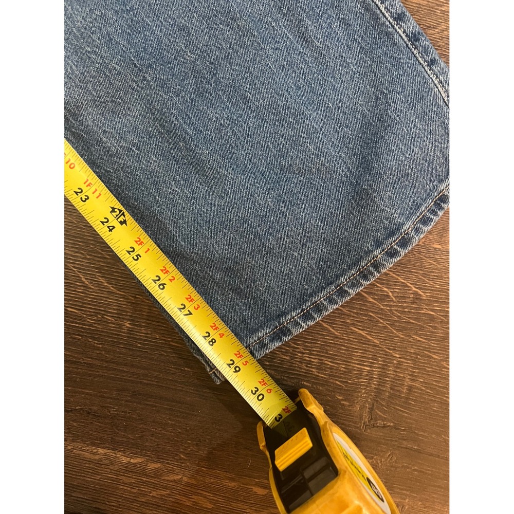 Hollister Low-Rise Baggy Jeans Medium Wash Vintage Stretch Wide Leg 4R W27 29L - Picture 6 of 6